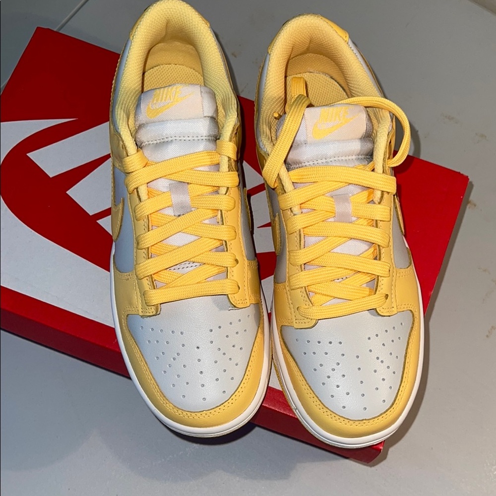 Nike Yellow and Gray Athletic Shoes - Picture 3 of 3